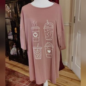SHEIN Cute Drinks Print T-Shirt
